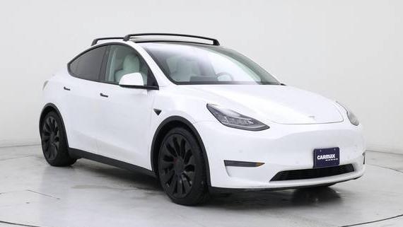 TESLA MODEL Y 2021 5YJYGDEF7MF095926 image